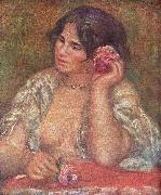Pierre-Auguste Renoir, Gabriele mit Rose